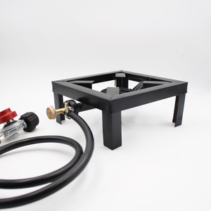 Kompor Gas Portabel Outdoor Otomatis Berbahan Besi Cor, Terlaris, Struktur Terpisah, Dilengkapi Antarmuka Tangki Gas Besar - Product Image 5