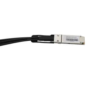 Conmutadores ZTE/Juniper compatibles 40G QSFP + a 4x10G SFP + Cable de ruptura de cobre de conexión directa pasiva Cable DAC cable FTTH