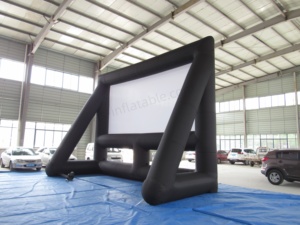 Pantalla Inflable Gigante de 10-30 pies para Cine al Aire Libre, Pantalla de Proyección Inflable de PVC Impermeable para <span class=keywords><strong>Películas</strong></span> en Drive-in - Product Image 6