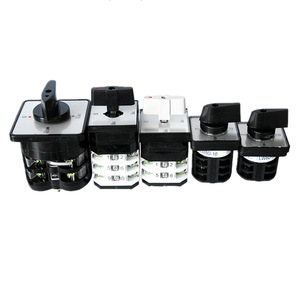 Commutateur de transfert série LW12-16, 3 positions, 3 pôles, 63A, triphasé, IP40, interrupteur combiné rotatif - Product Image 5