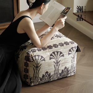 MISSLAPIN Foot Stools Ottoman Foot Stools Small Foot Stool for Living Room <strong>Pouf</strong> - Product Image 6