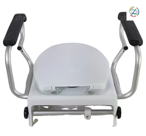 <span class=keywords><strong>Chaise</strong></span> <span class=keywords><strong>de</strong></span> toilette auxiliaire pour personnes âgées Zhxt MK05010 avec accoudoirs relevables, finition texturée moderne, équipement <span class=keywords><strong>de</strong></span> sécurité pour la salle <span class=keywords><strong>de</strong></span> bain - Product Image 5