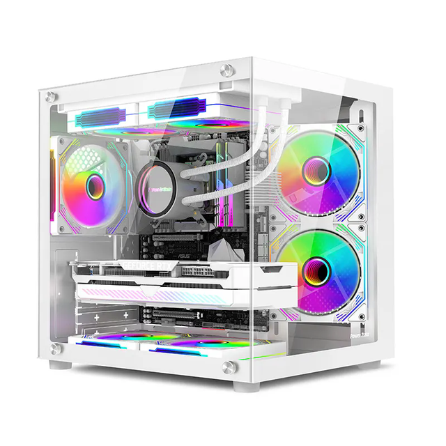 Gaming Desktop Ryzen 7 5700x Rtx 5060 32gb Ddr4 Ram 1tb M.2 Nvme Ssd Wifi Pc for Gaming Designoffice Prebuilt Gaming Pc