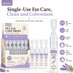 <span class=keywords><strong>Collirio</strong></span> Monodose per Cani e Gatti con Formula Naturale a Marchio Privato - Detergente Oculare per Animali Domestici - Product Image 4