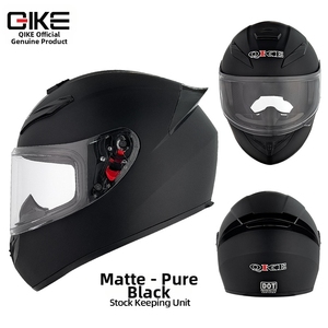 Casque de moto Qike unisexe toutes saisons <span class=keywords><strong>en</strong></span> ABS, design intégral personnalisé, ajustement universel, certifié 3C, lien exclusif pour - Product Image 2