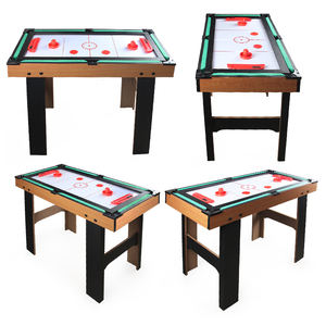 <span class=keywords><strong>Tavolo</strong></span> <span class=keywords><strong>da</strong></span> Calcio Balilla in Legno 4 in 1 per Interni: Calcio Balilla, Air <span class=keywords><strong>Hockey</strong></span>, Tennis e Biliardo - Product Image 4