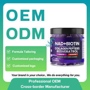 OEM özel etiket NAD + Biotin Gummies | Kollajen peptidleri resvervitamin l vitamini K2 D3 çinko - Product Image 5