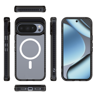 Étui de téléphone transparent magnétique avec protection d'objectif, coque de téléphone avec DIY vierge détachable pour Google Pixel 10 XL 10 Pro