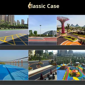 Muestra Gratuita, <span class=keywords><strong>Pintura</strong></span> para Pisos Antideslizante a Base de Agua para Cemento, Revestimiento Permeable para Concreto, Cambio de <span class=keywords><strong>Color</strong></span>, Pavimento de Asfalto - Product Image 2