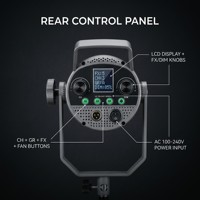 Lumière vidéo LED professionnelle SY-BK500II 500W bicolore 2700K-6500K CRI 95+ pour studio photo avec télécommande 2.4G