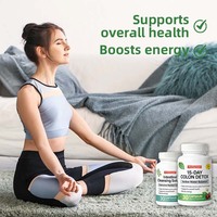 Solution de détoxification et de nettoyage intestinal en 15 jours OEM/ODM, capsules pour la santé digestive des adultes, favorise la santé globale et booste l'énergie