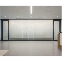 Cloison de bureau de qualité supérieure, cloison intérieure en verre intelligent à écran LCD, isolation acoustique, séparateur de pièce