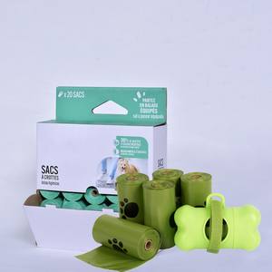 Factory Direct Sale Custom Eco-Friendly Biodegradable Cornstarch Dog Poop Bags Waterproof Pet Waste Disposal - Product Image 3