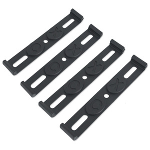 Marco de Matrícula de Plástico Estilo Europeo, Hebilla Deportiva, Sin LED - Product Image 5