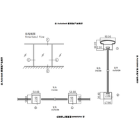 Rampe de balustrade en aluminium de haute qualité RG90 à cadre apparent, garde-corps en verre pour escalier, garde-corps en verre sur mesure