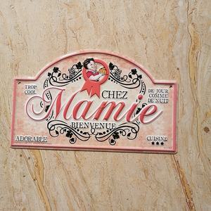 Ingrosso pubblicità in metallo goffrato segni personalizzati logo forma ovale in alluminio segno di metallo - Product Image 4