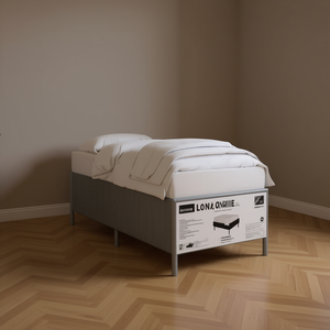 Letto in Metallo Hotrack Longchue Twin XL, Struttura Moderna Rettangolare per Camera da Letto - Product Image 2