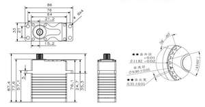 Motor sin Escobillas KST X30-28-180 de Alta Gama, Motor de Alto Torque de 180 kg para Robots Industriales y Drones - Product Image 4