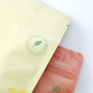 Pochette refermable personnalisée avec design gratuit pour café en poudre, lait en poudre, protéines en poudre, avec trou de suspension, emballage anti-humidité - Product Image 4