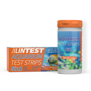 Tiras de Teste 8 em 1 para Aquário: Resultados Rápidos para Qualidade da Água - Acessórios para Tanques de Peixes, Kit de Teste para Água Doce/Salgada - Product Image 3