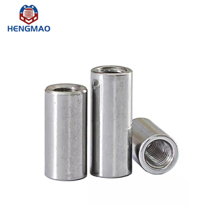 Fournisseur d'usine, <span class=keywords><strong>barre</strong></span> en acier inoxydable SS304 A2, goujon rond, connecteur de raccordement, tube, écrou long - Product Image 2