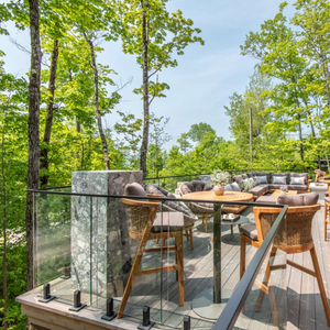 Barandillas de Vidrio para Piscinas Resistentes a la Oxidación, Barandas de Vidrio para Terrazas Exteriores, Balaustradas Interiores de Vidrio, SS304, SS316, SS2205 - Product Image 3