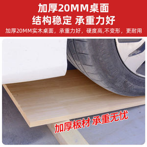 Modern Minimalist <b>Round</b> Dining <b>Table</b> Solid Wood Convertible <b>Folding</b> For Home Small Apartment Use Walnut Color - Product Image 5