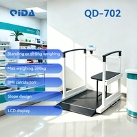 Balance médicale pour fauteuil roulant QIDA QD-702 en acier avec écran LCD, précision 50g, prise en charge OEM/ODM/OBM