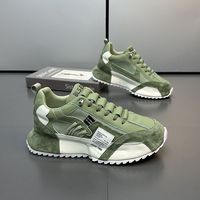 En gros Baskets de luxe de créateur pour hommes, rehaussantes à semelle épaisse et plateforme, style 'Dad Shoes' rétro et tendance