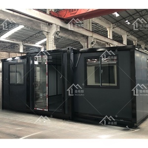 Maison conteneur <span class=keywords><strong>extensible</strong></span> moderne 2 chambres à coucher 1 salle de bain Maison mobile préfabriquée Structure en acier pour gymnase Granges Atelier <span class=keywords><strong>Caravane</strong></span> - Product Image 6