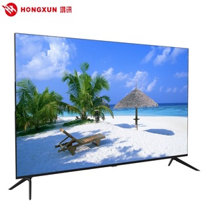 Nuovo modello senza telaio 32 43 50 55 pollici di vetro di grandi dimensioni dello schermo tv led di visualizzazione di foto digitali smart tv - Product Image 3