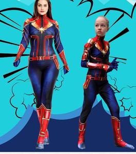 Hot Sale Women and Girls Superhero Jumpsuit for Halloween Sexy <strong>Captain</strong> Women <strong>Costume</strong> - Product Image 2