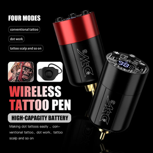 ชุดจ่ายไฟไร้สายสำหรับสักลาย RCA ความจุ 1500mAh แบตเตอรี่แบบชาร์จซ้ำได้ สำหรับงานสักลายจุด - Product Image 2