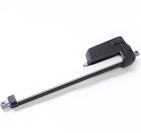 Meilleure vente, tige de poussée électrique personnalisée 12000n DJ805G moteur à aimant Permanent cc étanche actionneur linéaire facile à installer
