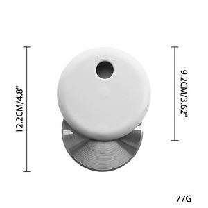 Stainless Steel Round Pizza Cutter With Lid <b>Baking</b> Tool Plastic Handle Pie Roller Kitchen Essential Tools - Product Image 3