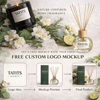 Diffuseur de parfum d'ambiance personnalisé avec logo privé, fournisseur OEM, ensemble de diffuseurs de luxe