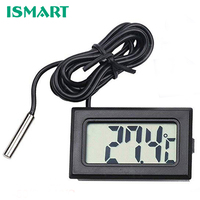 Termómetro LCD Digital para Coche, Incubadora de Nevera, Tanque de Peces, Medidor de 1M, 2M, Pantalla LCD, 2M