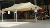 Carpa Comercial Automática Mejorada BZD con Estructura Reforzada y Accesorios Premium
