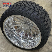Ruedas de Aleación Forjadas Super Single Custom Deep Concave para Camionetas 22x12 22x14 24x12 24x14 26x16 Pulido Cóncavo 8x180 8x6.5 6x5.5