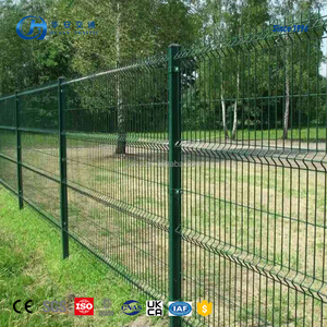 Tùy chỉnh ngoài trời sơn tĩnh điện 3D sắt thép kim loại hàng rào Bảng điều chỉnh Nhà máy cung cấp HÀn dây lưới hàng rào giao thông hàng rào - Product Image 4