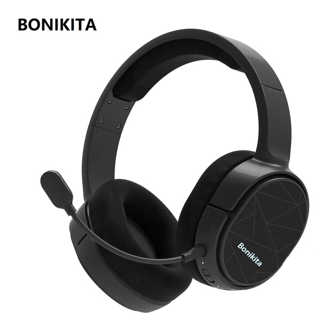 BONIKITA V10W 2.4ghz Bt Wireless Gaming Headset Headphone for PS5, XBOX, PC