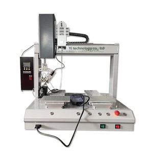 Machine <span class=keywords><strong>à</strong></span> <span class=keywords><strong>souder</strong></span> automatique de bureau <span class=keywords><strong>à</strong></span> tête unique et double plateforme pour PCB, <span class=keywords><strong>lampe</strong></span> LED, soudage par points/dragage de fils d'étain, origine Chine - Product Image 4