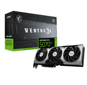 Đối với MSI GEFORCE RTX 5070ti Ventus 3x 16G oC, Card đồ họa chơi game-RTX 5070ti 16GB gddr7 bộ nhớ, 256-bit, 28 gbps - Product Image 4