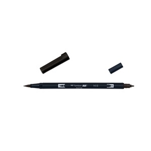 TOMBOW ABT - Rotulador de Doble Punta Negro - Product Image 1