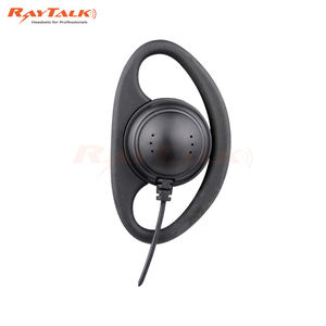 Micro écouteur en forme de D avec micro PTT pour radio bidirectionnelle - Product Image 4