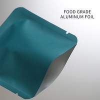 Sac à fermeture trois côtés jetable avec impression personnalisée emballage de sachet de poudre en feuille d'aluminium