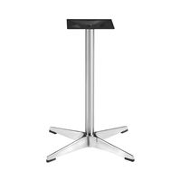 Base de Table en alliage d'aluminium moderne personnalisée très vendue contemporaine pour Restaurant usage domestique salon chambre à coucher