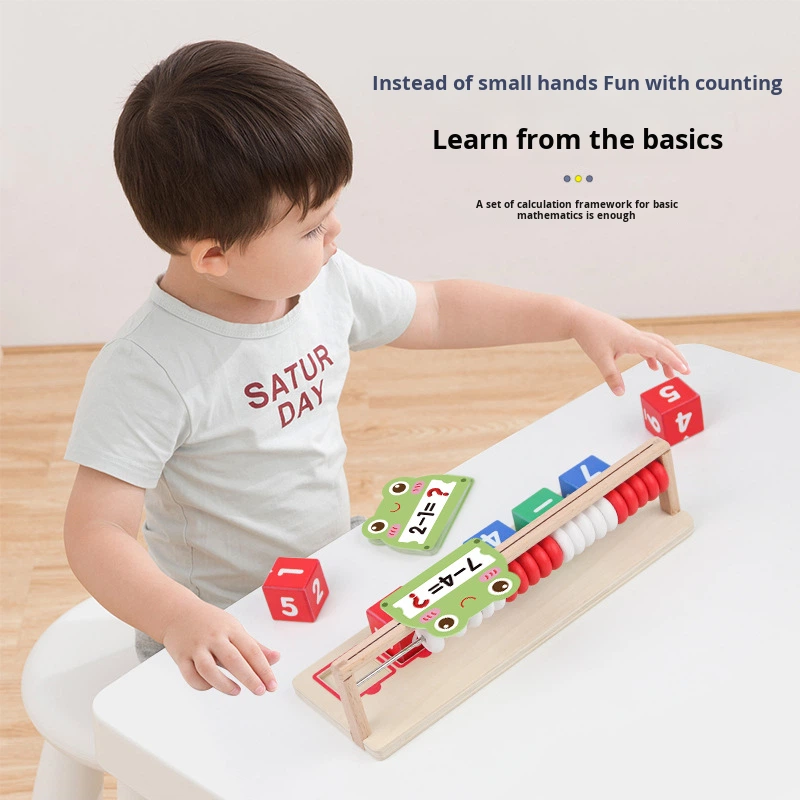Wooden Beads Mathematical Enlightenment Teaching Aids preview 2