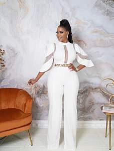 Liu Ming femmes Sexy maille Patchwork moulante body couleur salopette <span class=keywords><strong>combishort</strong></span> pour boîte <span class=keywords><strong>de</strong></span> nuit fête combinaison pour l'été - Product Image 3