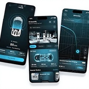 Aplicación de Gestión de Estaciones de Carga para Vehículos Eléctricos para Carga, Reservas, Pagos, Monitoreo y Operaciones de Estaciones - Product Image 1